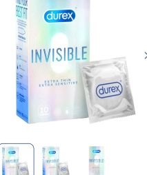 Bao cao su Durex invisible