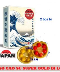 Bao cao su bi nhật  super gold