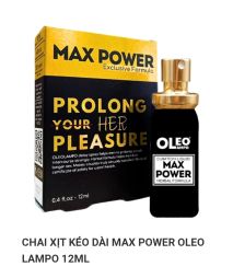 Xịt kéo dài thời gian oleo Max power